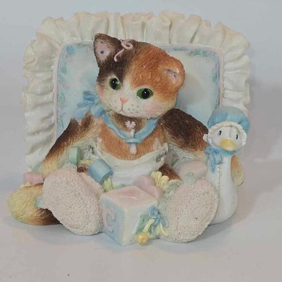 Enesco Calico Kittens "Hello, Little One" ‎ #129410 - Picture 1 of 5